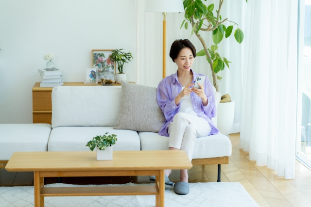 在宅でできる理由。こんなに簡単！