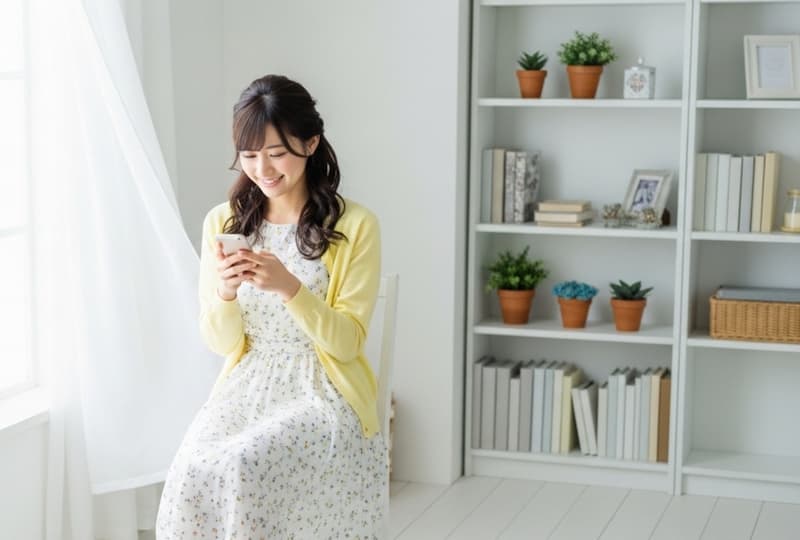 旦那にバレずに収入アップ！  秘密にできる在宅チャットレディで稼ぐ方法