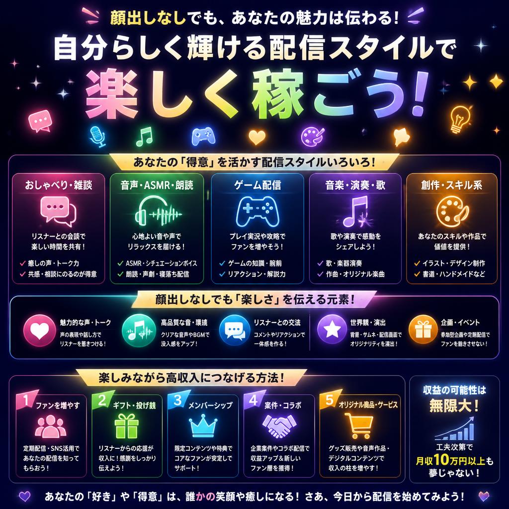 多様なチャットスタイルの紹介