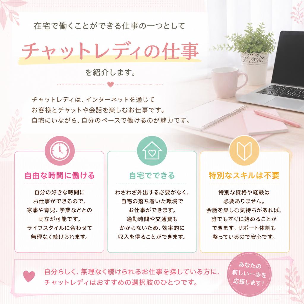 在宅でできる仕事の魅力