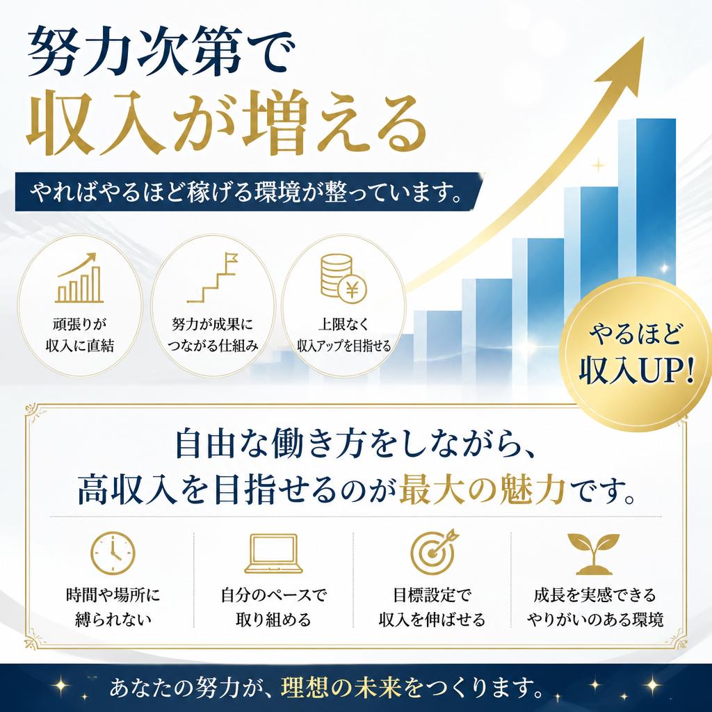 完全インセンティブ制度の魅力